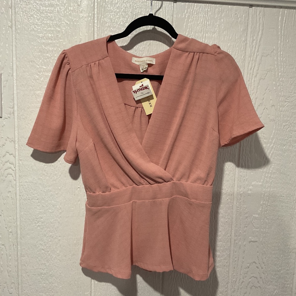 NEW EMPIRE WAIST, TOP ( MONTEAU) X-LARGE